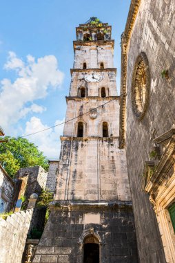 Karadağ 'ın Eski Budva kentindeki antik şapel