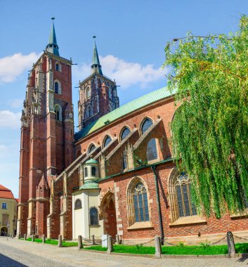 Polonya 'nın Wroclaw kentindeki Aziz John Katedrali
