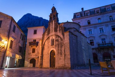 Karadağ 'ın Kotor kentindeki Aziz Luke Kilisesi
