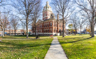 LaGrange, Indiana 'nın 1879 tarihli adliyesi..