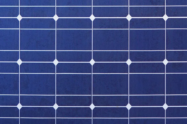Zbliżenie Panelu Słonecznego Zbliżenie Niebieskiej Komórki Słonecznej Tekstura Tła Szczegóły — Zdjęcie stockowe