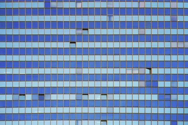 Windows Kontorsbyggnad För Bakgrund Konsistensen Fönstren Byggnaden Framifrån Kontorsbyggnadens Fönster — Stockfoto