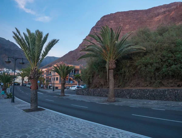 Valle Gran Rey Gomera Wyspy Kanaryjskie Hiszpania Grudnia 2021 Główna — Zdjęcie stockowe