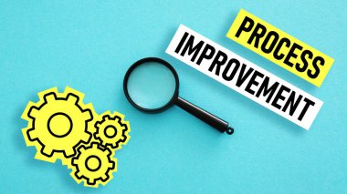 Süreç Geliştirme bir metin kullanılarak gösterilir