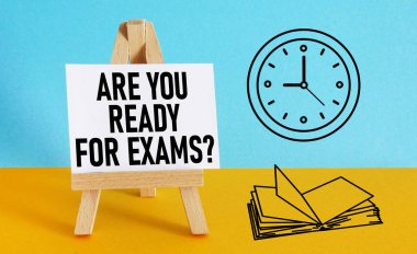 Sınavlar için bir metin kullanarak gösterilmeye hazır mısınız