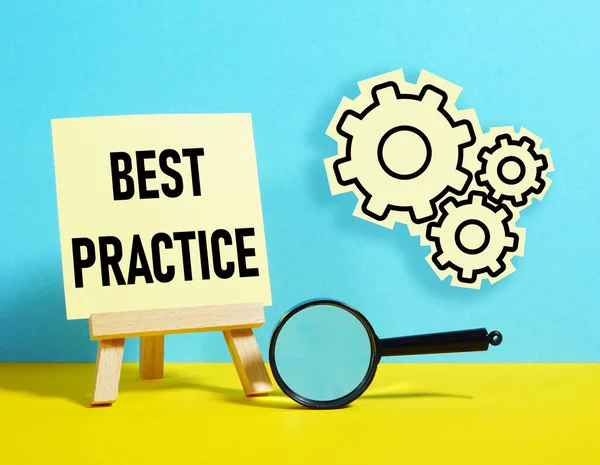 Best Practices Shown Using Text — Stock Photo, Image