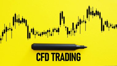 Farkı Karşılayan CFD Ticaret Sözleşmeleri bir metin kullanılarak gösterilir
