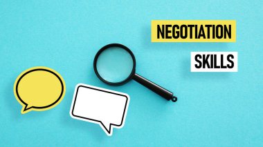 Pazarlık becerileri bir metin kullanılarak gösterilir