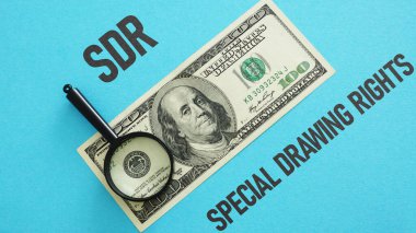 SDR Special Drawing Rights is shown using a text clipart