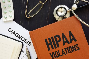 Health Care Accountability and Portability Act HIPAA violations. clipart