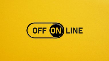 Çevrimiçi anahtara çevrimdışı bir metin ve anahtar kullanılarak gösterilir