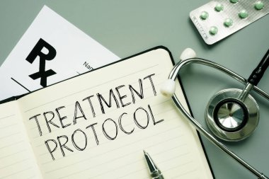 Tedavi protokolü tıbbi konsept olarak gösterilir