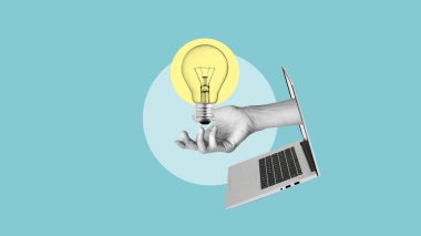 İş dünyasındaki fikirler ve tanıtımlar ve referanslar ve İnternet 'te yeni fikirler arayışı