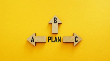 Acil durum planı. B veya C planı seçiliyor. En uygun üç seçenekten birini seçin.