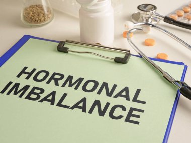 Hormonal dengesizlik tıbbi konsept olarak bir metin kullanılarak gösterilir