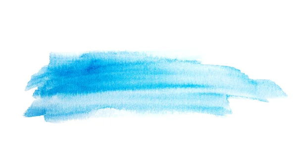 Detailní Záběr Modré Abstraktní Akvarel Trendy Umění Pro Design Projektu — Stock fotografie