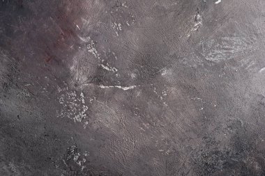 Banner of textured dark concrete background with empty, free or copy space for advertising text