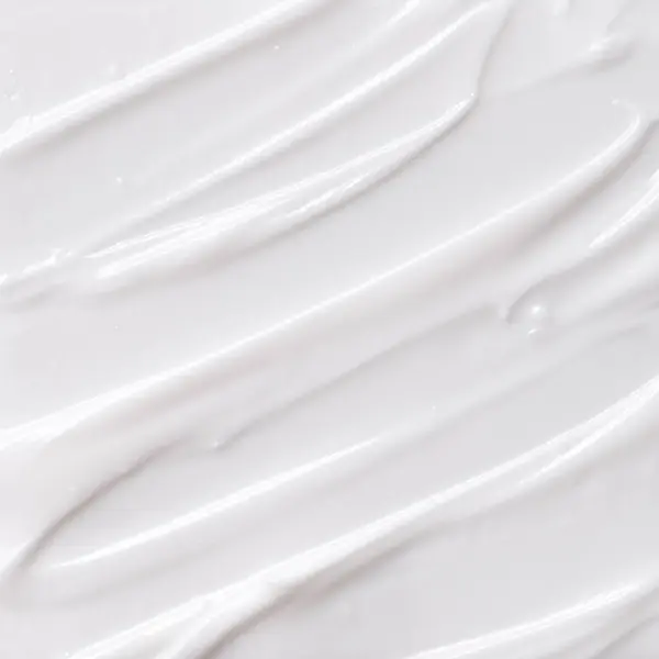 Bílé Pleťové Mléko Krémová Textura Kosmetický Produkt Texturované Pozadí — Stock fotografie