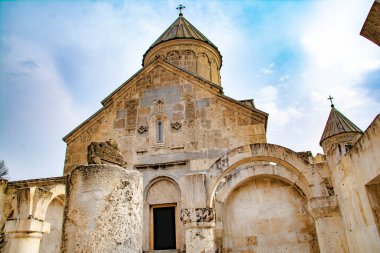 Christian church. Old monastery complex. Apostolic historian church