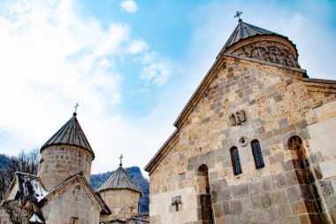 Christian church. Old monastery complex. Apostolic historian church