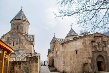 Christian church. Old monastery complex. Apostolic historian church