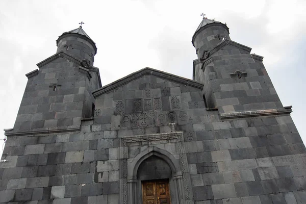 Église Chrétienne Ancienne Église Est Construite Basalte Eglise Arménienne Tegher — Photo