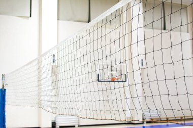 Voleybol ağı. Voleybol eşsiz bir oyundur.