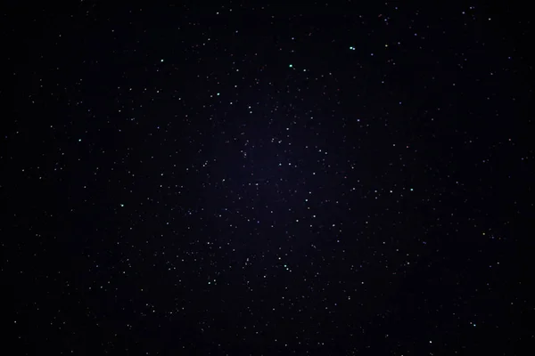 Νυχτερινός Ουρανός Και Λαμπερά Αστέρια Διαδρομή Των Αστεριών — Φωτογραφία Αρχείου