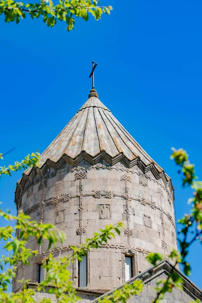 Hermosa Iglesia Naturaleza Monasterio Tatev Iglesia Apostólica Armenia Región Syunik —  Fotos de Stock