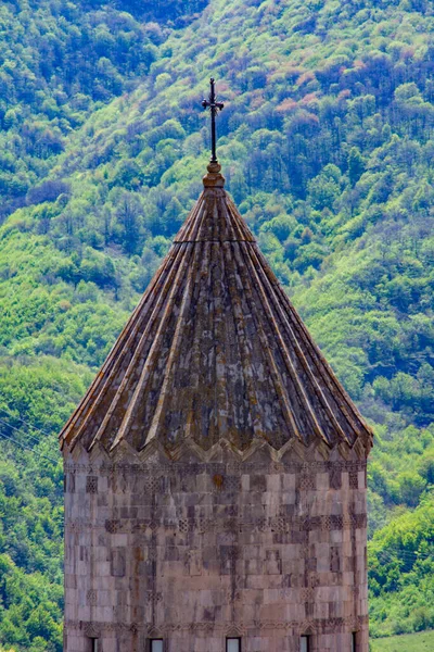 Όμορφη Εκκλησία Στη Φύση Μονή Tatev Αρμενική Αποστολική Εκκλησία Στην — Φωτογραφία Αρχείου