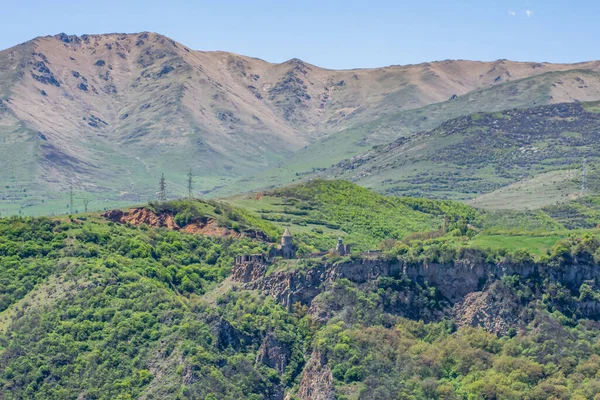Vacker Kyrka Naturen Tatev Kloster Armeniska Apostoliska Kyrkan Syunik Regionen — Stockfoto