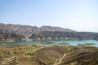 Dağların güzel manzarası