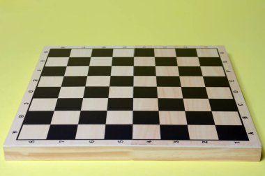 Siyah beyaz taşlı satranç tahtası. satranç tahtası