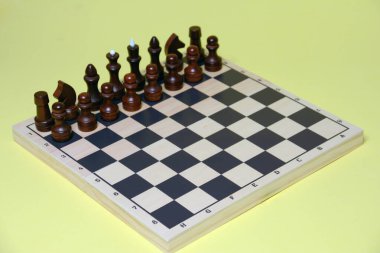 Satranç tahtası oyunu konsepti