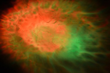 Uzay arkaplanı. Ateşli alan. Samanyolu ve yıldızlı gökyüzü. Çok renkli bir arka plan. Galaksi uzay duvarı sanatı, yazdırma seti