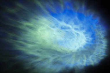 Uzay arkaplanı. Ateşli alan. Samanyolu ve yıldızlı gökyüzü. Çok renkli bir arka plan. Galaksi uzay duvarı sanatı, yazdırma seti