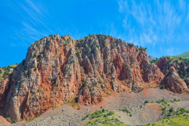 Dağların güzel manzarası