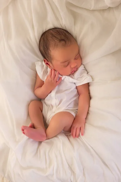 かわいい アフリカの 赤ん坊 シンプル ホワイト ロマッパー ストックフォト
