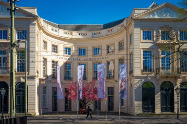 Lahey, Hollanda, 19 Nisan 2025: Koninklijke Schouwburg, Lahey Kraliyet Tiyatrosu, Hollanda