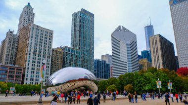 Cloud Gate, nicknamed 