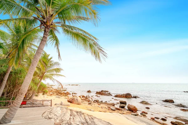 Praia Verão Ilha Hainan China — Fotografia de Stock