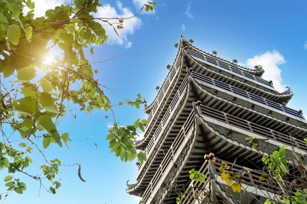 Geleneksel Antik Binalar Konfüçyüs Tapınağı Ndaki Pagodalar Liuzhou Çin — Stok fotoğraf