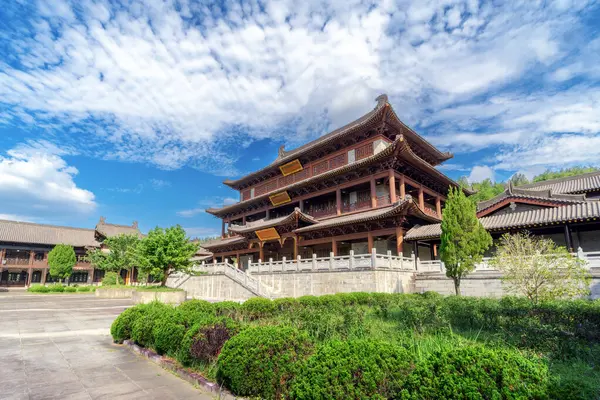 Dağlardaki Budist Tapınağı Yichun Jiangxi Çin — Stok fotoğraf