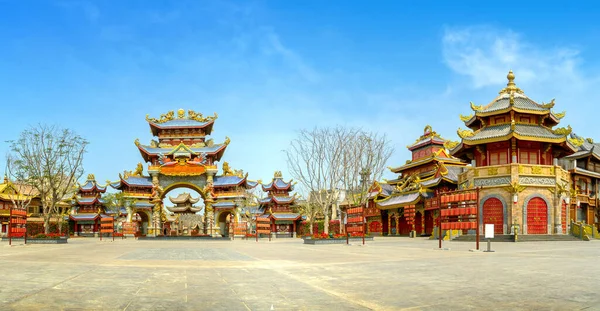 Starobylá Architektura Čínského Stylu Hainan Čína — Stock fotografie