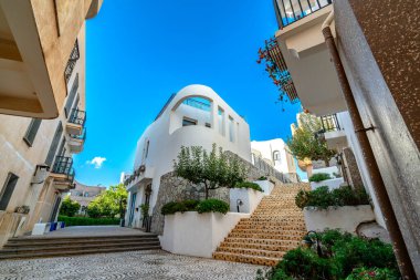 Erhai Sahili, Dali, Yunnan, Çin 'in karakteristik mimarisi..