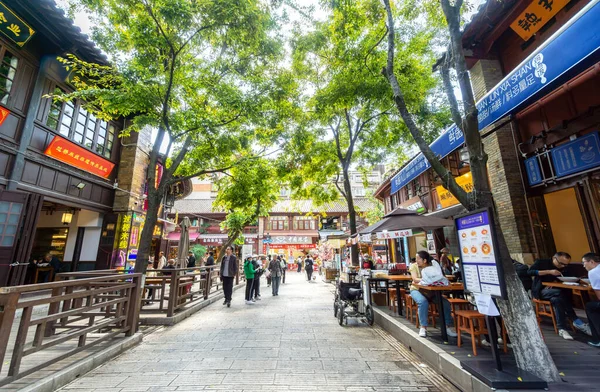 Куньмин Китай Октября 2023 Года Старая Улица Куньмине — стоковое фото