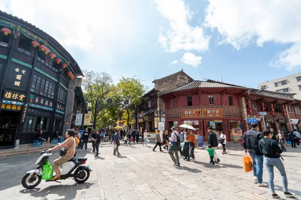 Changsha 2023 타이핑 거리는 장샤의 도시에서 스톡 사진
