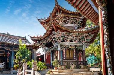 Guandu Antik Kenti Kunming, Çin 'in tarihi mimarisi..