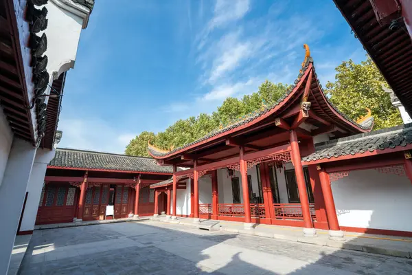 Історична Будівля Китайському Стилі Парку Вежі Юеян Юеян Китай Стокове Фото