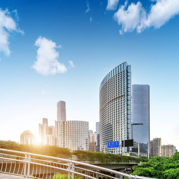 stock image Zhujiang New Town skyline, Guangzhou, China